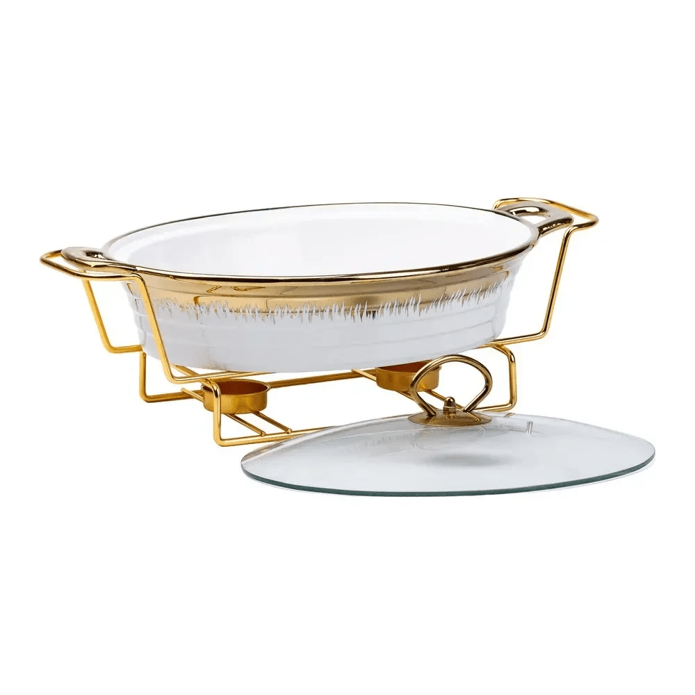 Настільна мармітниця 35х22.5х15.5 см марміт порцелянаовий для других страв 1.5 л HP1026_HP1026_Milantium_4