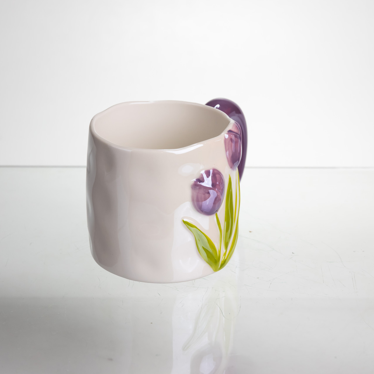 святкова кружка чашка на подарунок Фіолетовий FM-40C_FM-40C_Milantium_2