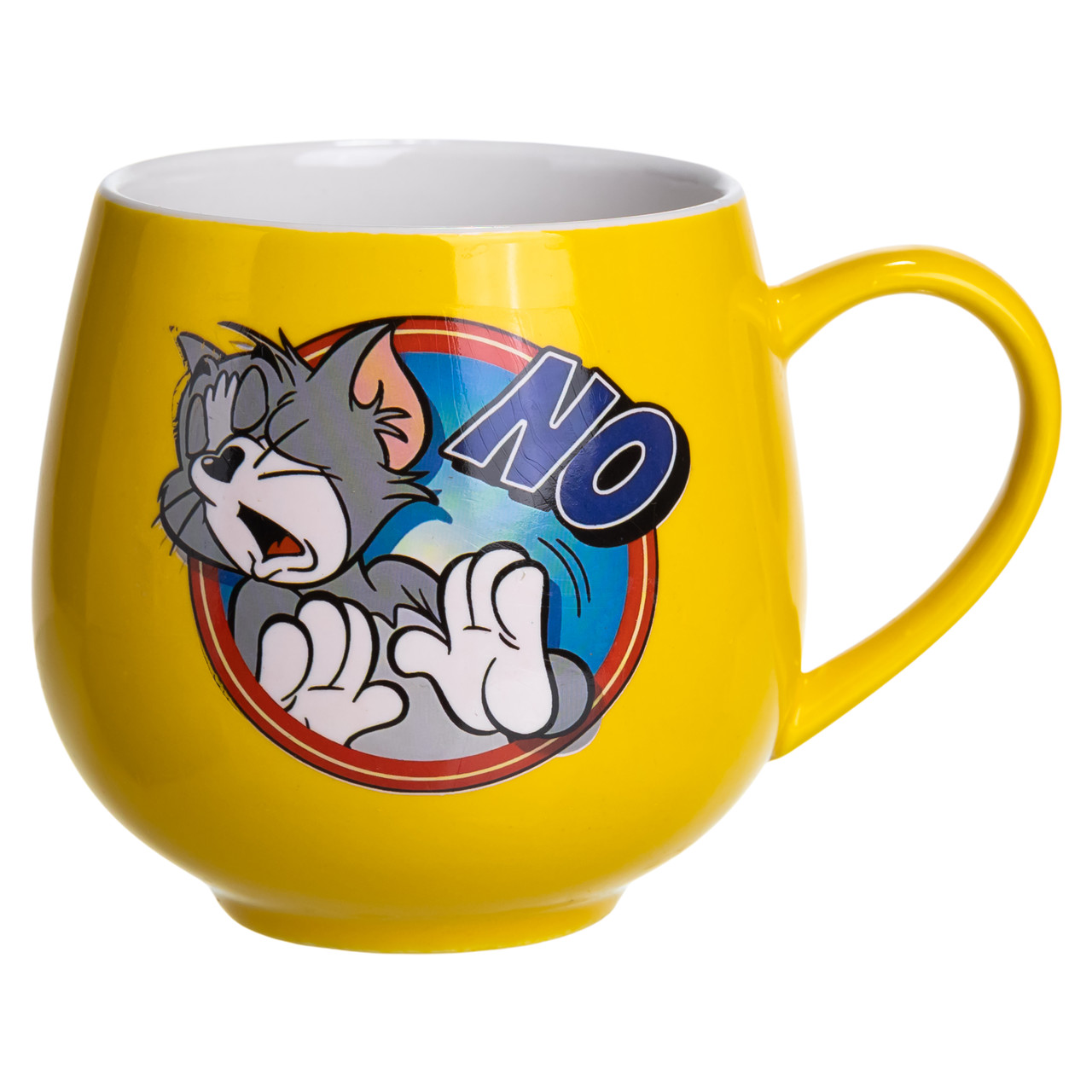 Кружка дитяча із порцеляни на подарунок Жовта FM-13NO_FM-13NO_Milantium_1