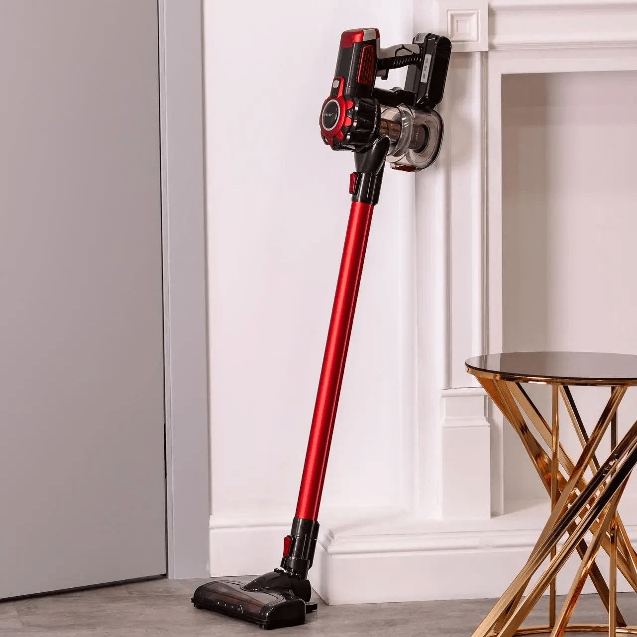 Пилосос акумуляторний ручний Sokany вертикальний бездротовий для сухого прибирання 2 швидкості 2000 Вт SK3391R_SK3391R_Milantium_1