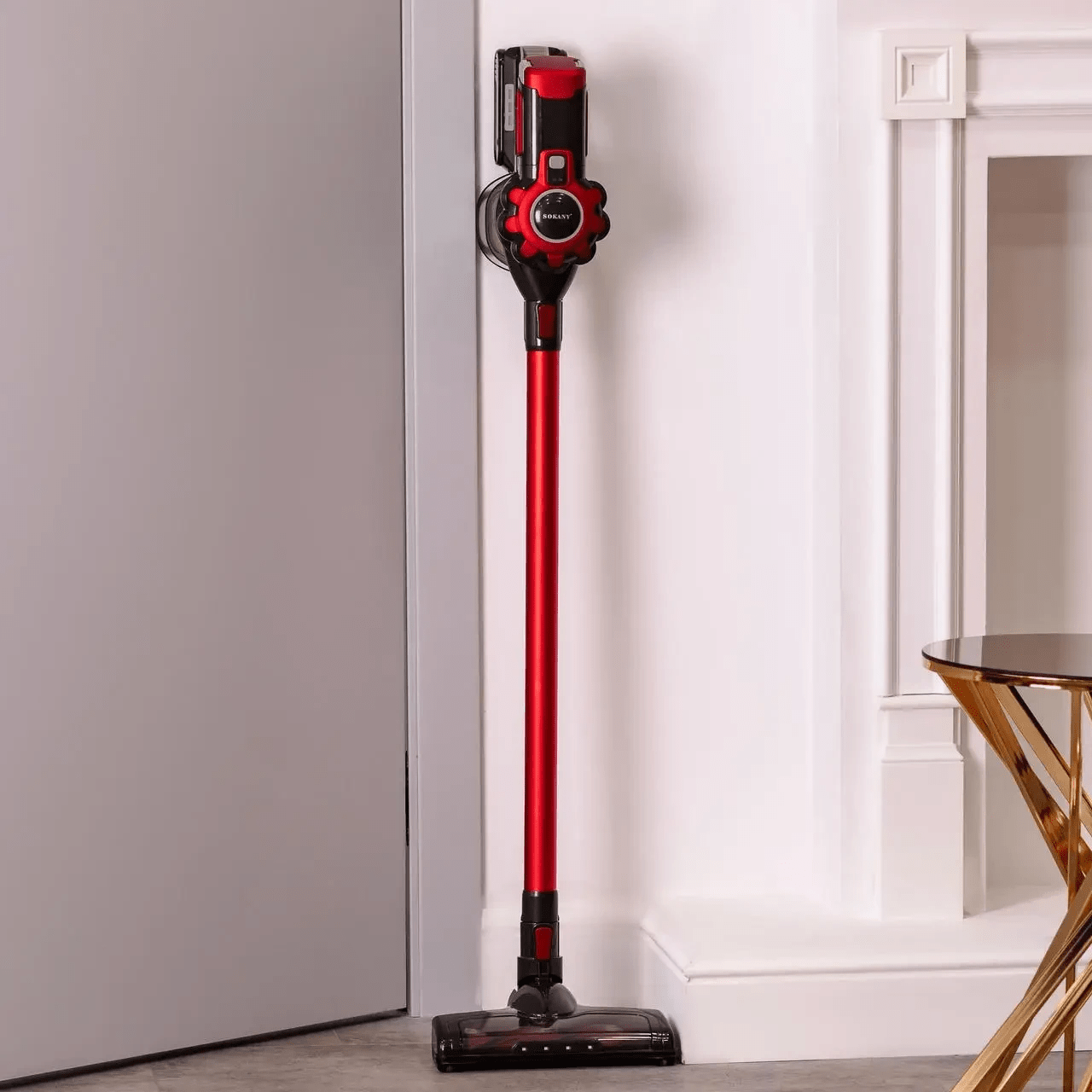 Пилосос акумуляторний ручний Sokany вертикальний бездротовий для сухого прибирання 2 швидкості 2000 Вт SK3391R_SK3391R_Milantium_2