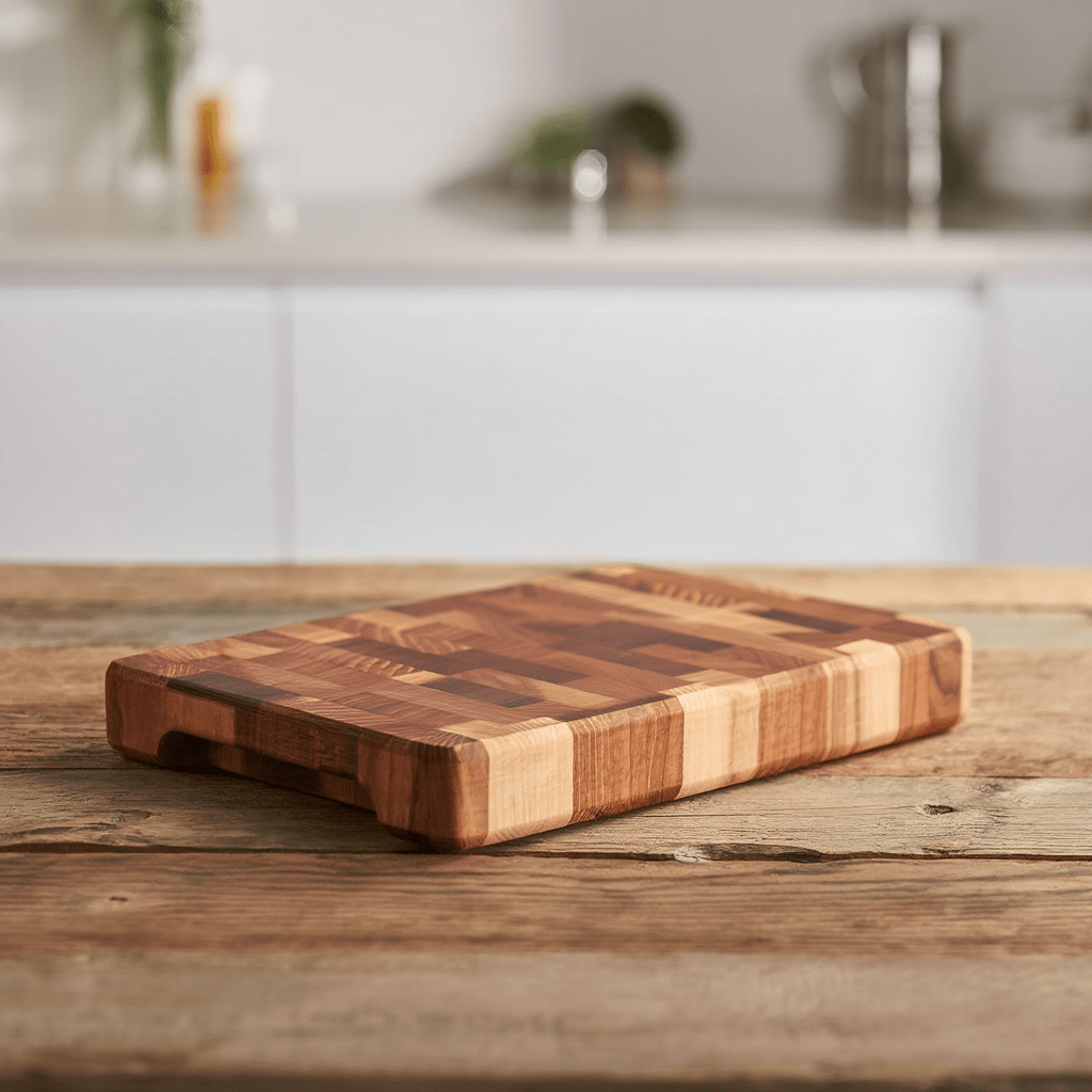 Обробна дошка з дуба 20*30 см Доміно, дерев’яна кухонна дошка для нарізання та сервірування страв C50W200300D – купити в Україні недорого