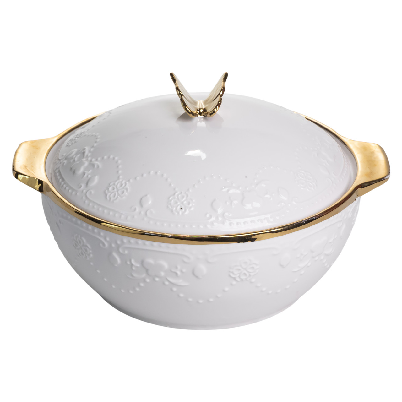 Суповий сервіз на 6 осіб супниця 3 (л) з бульйонницями 300 (мл) тарілки для супу SPW-16_SPW-16_Milantium_4