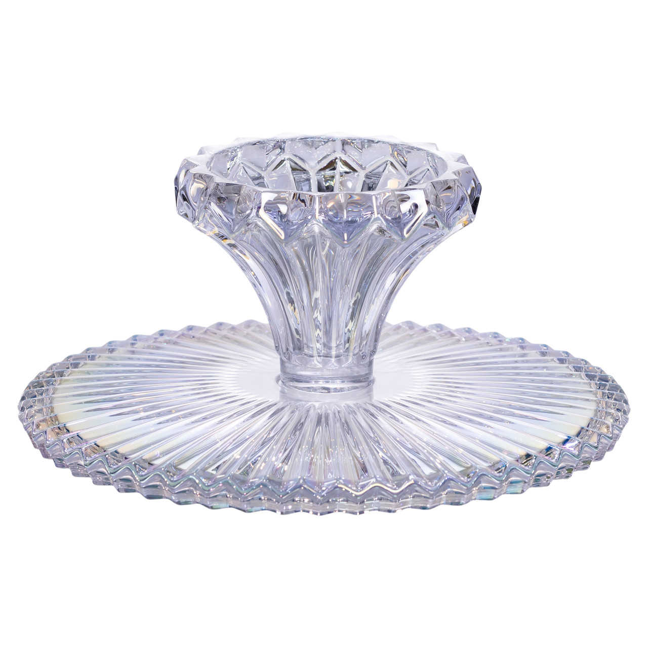 Тортівниця на ніжці Ø26 см скляна кругла HP-19-148_HP-19-148_Milantium_3