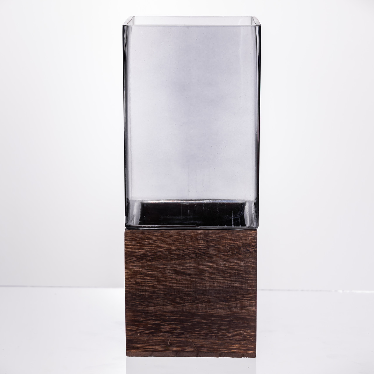 декоративна прозора ваза з товстого скла HP-19-160-5_HP-19-160-5_Milantium_1