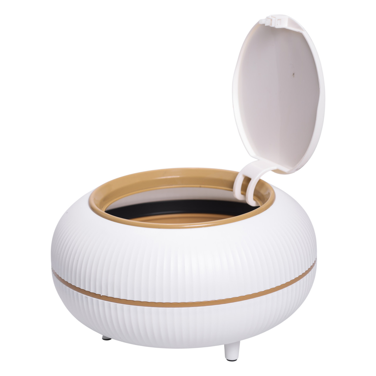 Відро для сміття настільне 23×23×13 (см) з кришкою HP-45-4_HP-45-4_Milantium_4