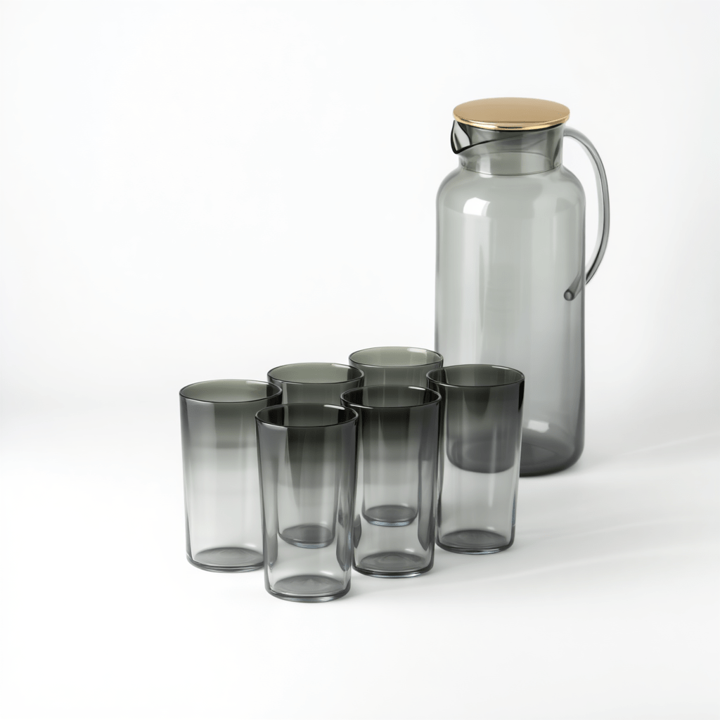 Глечик для напоїв в комплекті зі склянками 7 предметів HP-19-FX7 – купити в Україні недорого