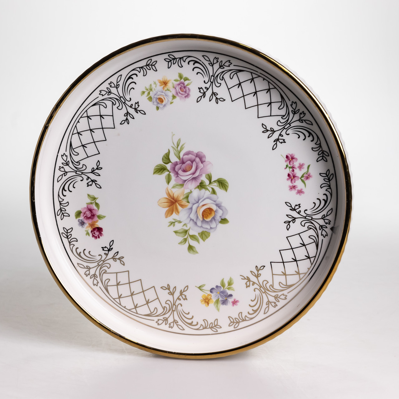 Столовий набір посуду тарілок і чашок 32 предмети на 6 персон «Золотий Кант» порцеляновий TH-32_TH-32_Milantium_7